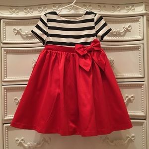 2pc Gorgeous OLIVIA Gymboree dressy dress 3t red
